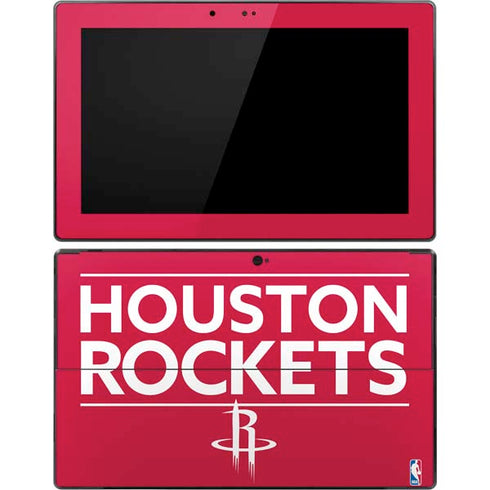 NBA Houston Rockets Standard - Red Surface Pro Tablet Skin